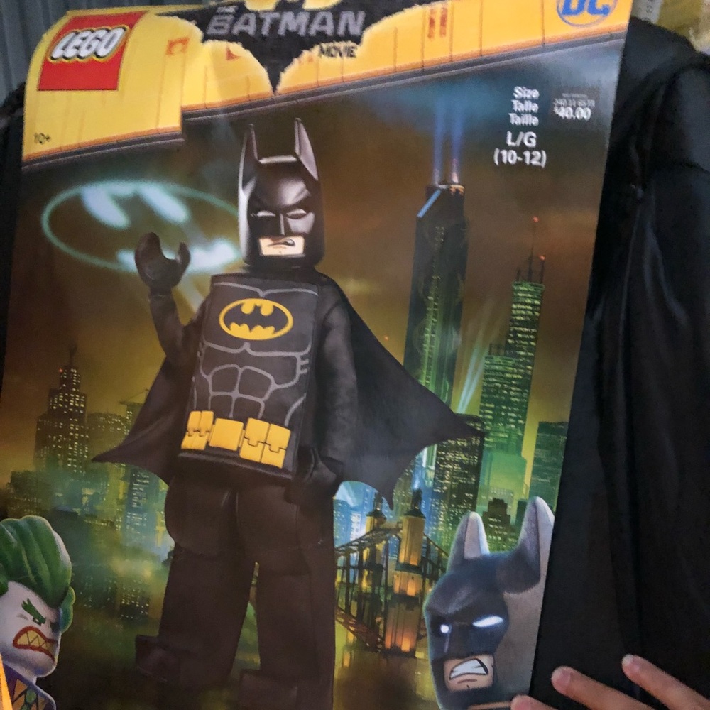 Batman Lego Movie DC Prestige 7/8 or 10/12 Costume - Picture 5 of 6